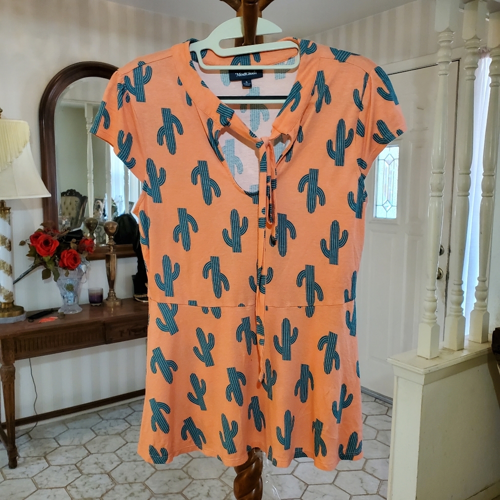Modcloth Cactus Top